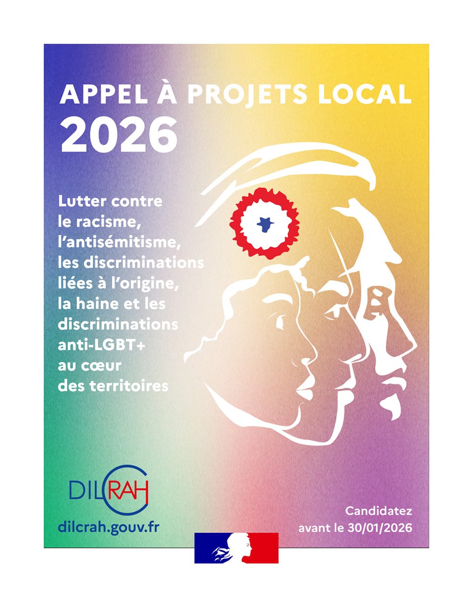 Image de Préfet du Gers - #AppelAProjets | J-7 pour répondre à l'appel à projet « Pour la fraternité, contre le racisme et l’a
