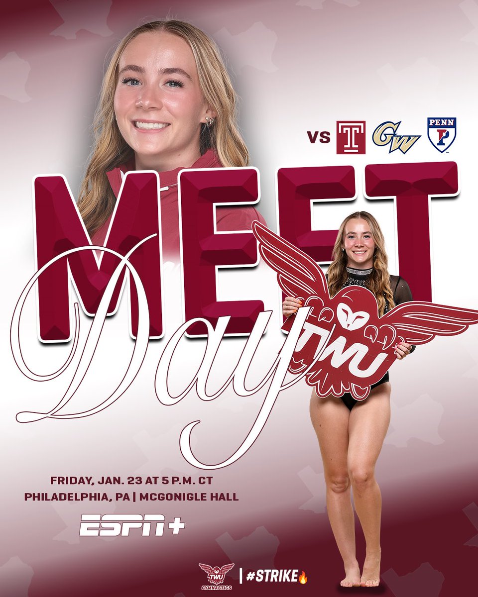 TWUGymnastics's tweet image. 𝘼𝙧𝙚 𝙮𝙤𝙪 𝙧𝙚𝙖𝙙𝙮 𝙛𝙤𝙧 𝙞𝙩? 👏

We’re on the road tonight! Make sure to visit twuathletics.com for all the links to follow along! 

#PioneerProud | #STRIKE🔥