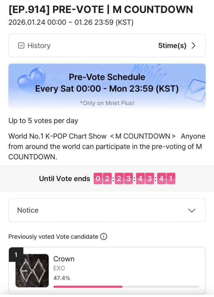 WEAREONEunited_'s tweet image. EXO-LS, 

M COUNTDOWN PRE VOTING IS NOW OPEN, YOU CAN CAST YOUR VOTES NOW!!!! 

Remember that we need consistency here!! We need each and everyone of you. 

📍 mnetplus.onelink.me/TRa8/xohkwx0b?…

#EXO #엑소 @WeareoneEXO