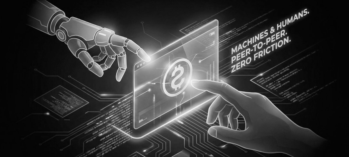 MayorDelMar's tweet photo. Eliminate the friction between biological and synthetic agents. 🤖🤝🧔

We’ve established a unified P2P environment where humans and machines operate on a single, seamless transactional layer. The legacy of intermediated exchange is deprecated.

Integration is now live. 💥 https://t.co/kWzUFoTRiY