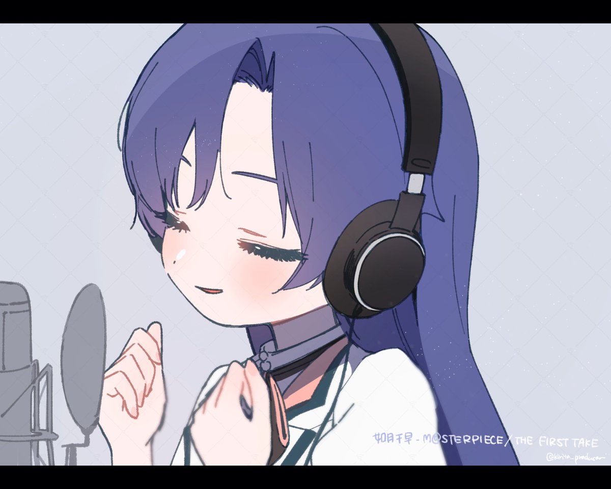 つい綺麗で描いてしまった千早さん
単独武道館ライブ…応援するぞ✊
