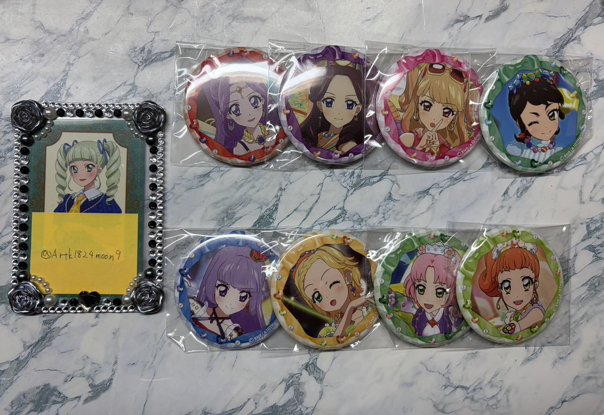 交換】アイカツ!トレーディング缶バッジ-stage!2025- 【譲】美月