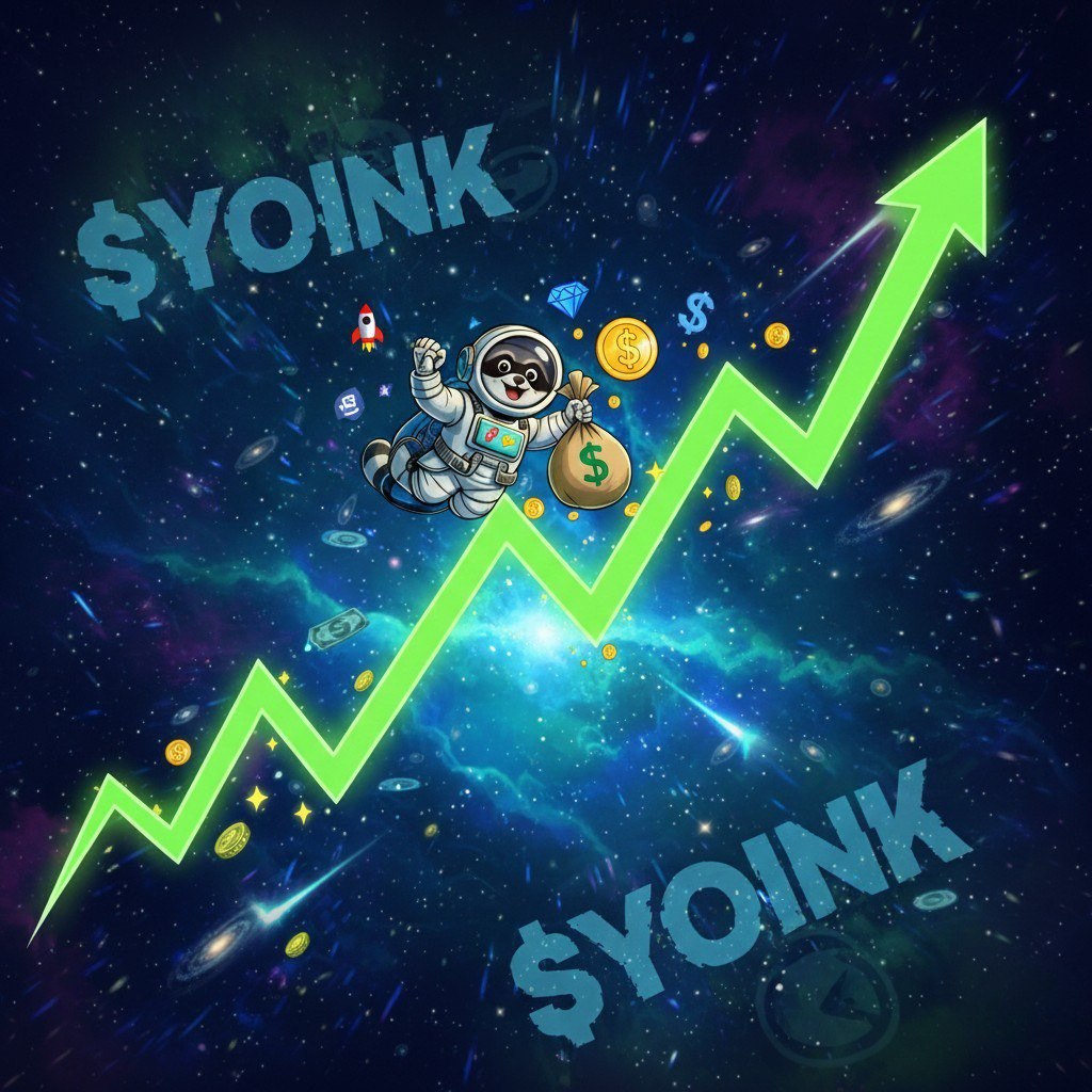 <a href="/WatcherGuru/">Watcher.Guru</a> The heist is going intergalactic! 🌌🦝

​We are not just surfing the charts; we are rewriting the rules of the game on #Solana.

Next stop: The Moon! 🚀💰 $YOINK 

​Grab your bags, the crew is moving to the stars! ✨
​#YOINK #memecoin $SOL
