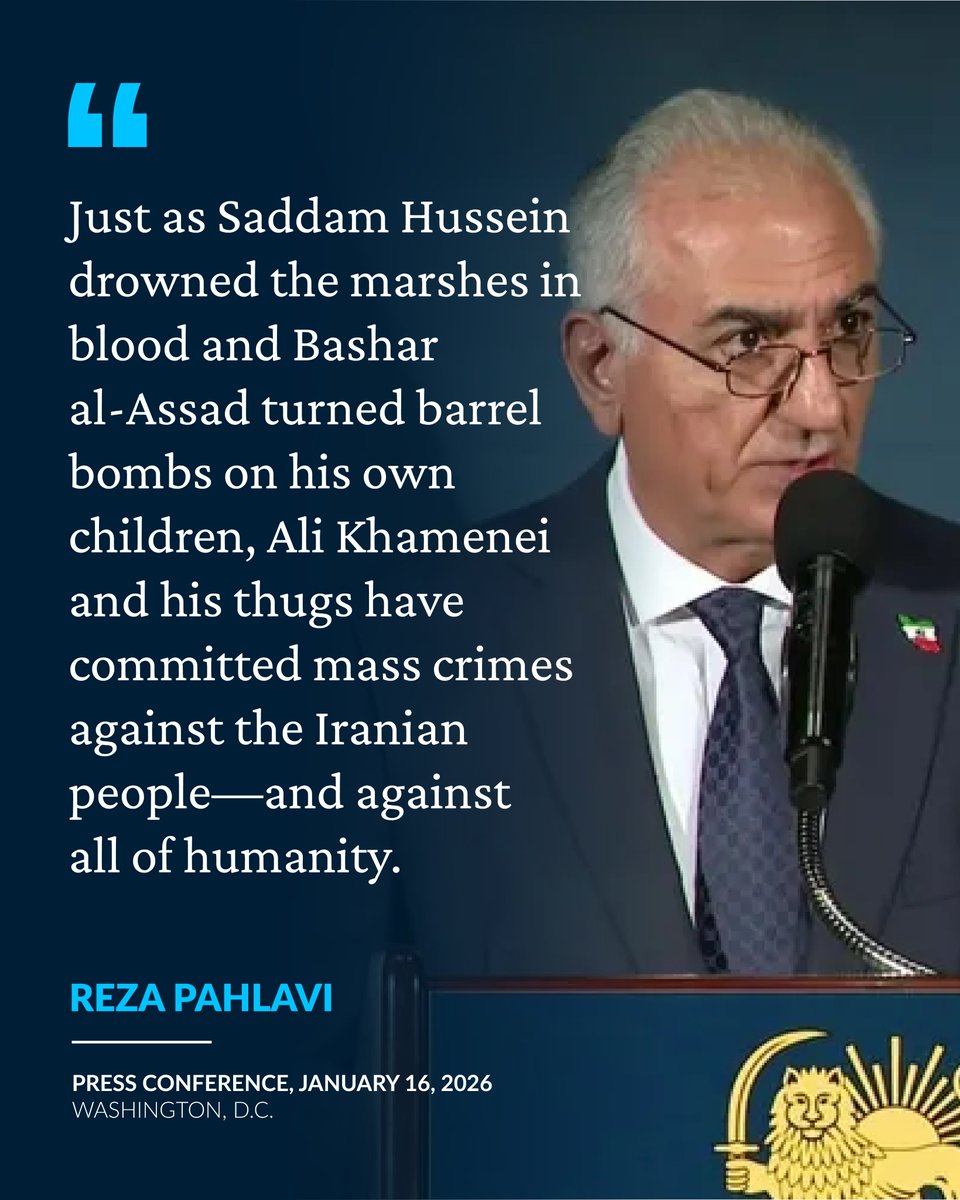 Reza Pahlavi Communications tweet media