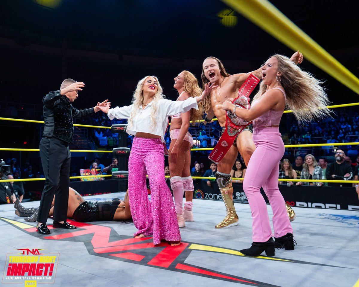BrianSWied's tweet photo. The biggest comeback @Ashamae_Sebera @justmaggielee @Heathereckless @IamGeorgeIceman @AJZiggy1818 #TNAImpact #AshIsBack https://t.co/PDoKzXg3QA