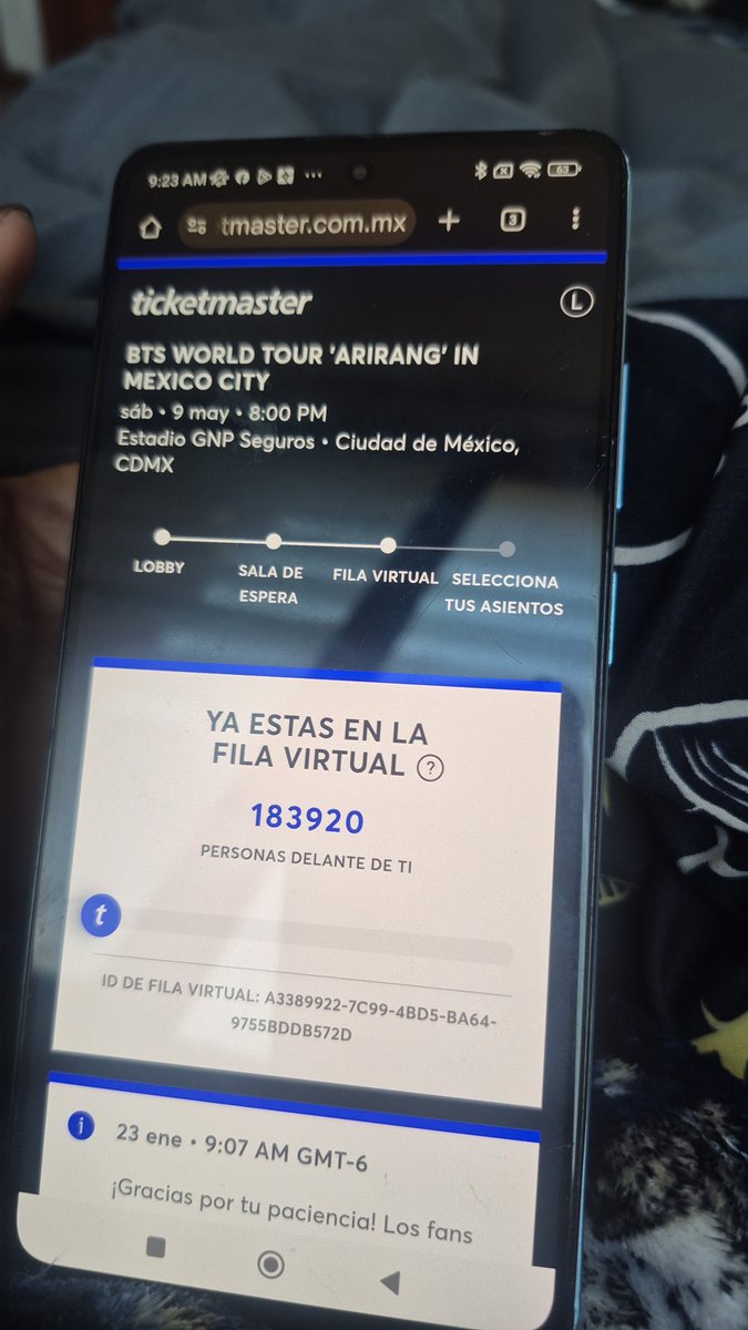 Ya mejor me voy formando en la preventa de las 12:00 pm 😭 aquí no hay esperanzas #BTS_WORLDTOUR_GOYANG