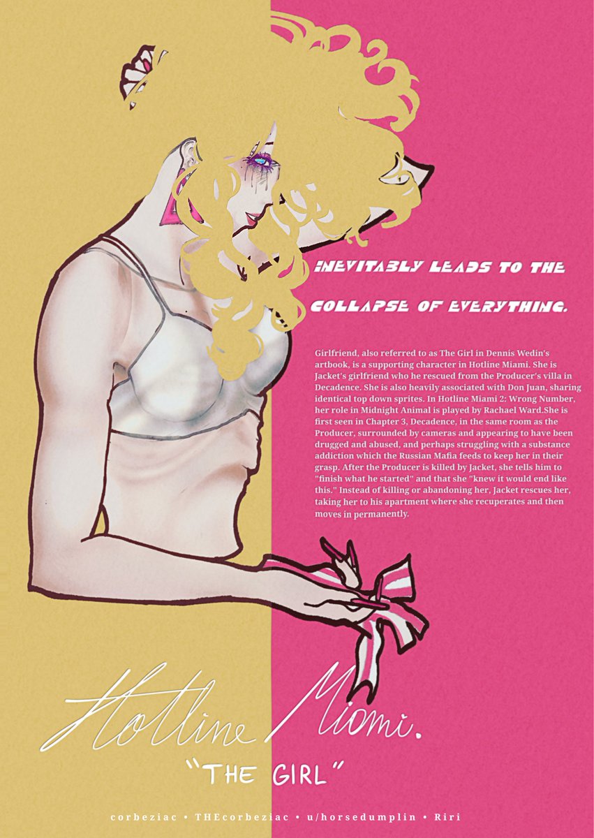 The girl #hotlinemiami