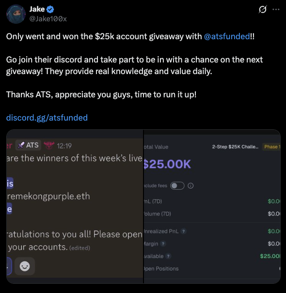 ATS Funded tweet media