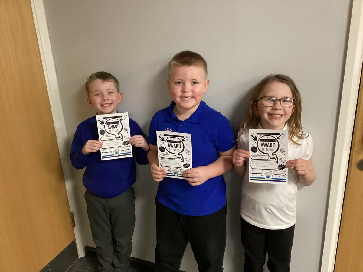 Achievement Award winners this week, well done!🌟 <a href="/WoodsettsSchool/">Woodsetts Primary</a>