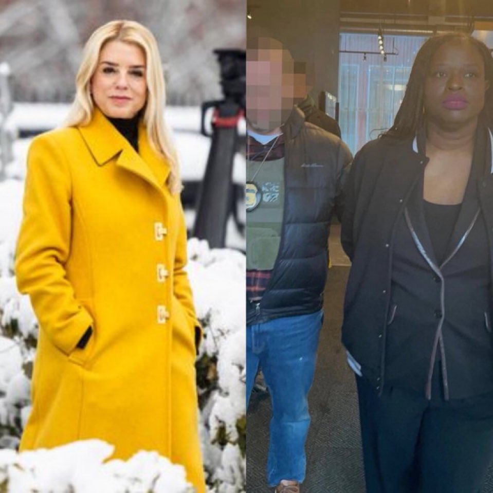 RealJamesWoods's tweet image. I love that Pam went to Minneapolis to hook these vermin up personally. I voted for this, but didn’t expect to get the Mona Lisa smile as a bonus. 😂

Go, Pam! 💃