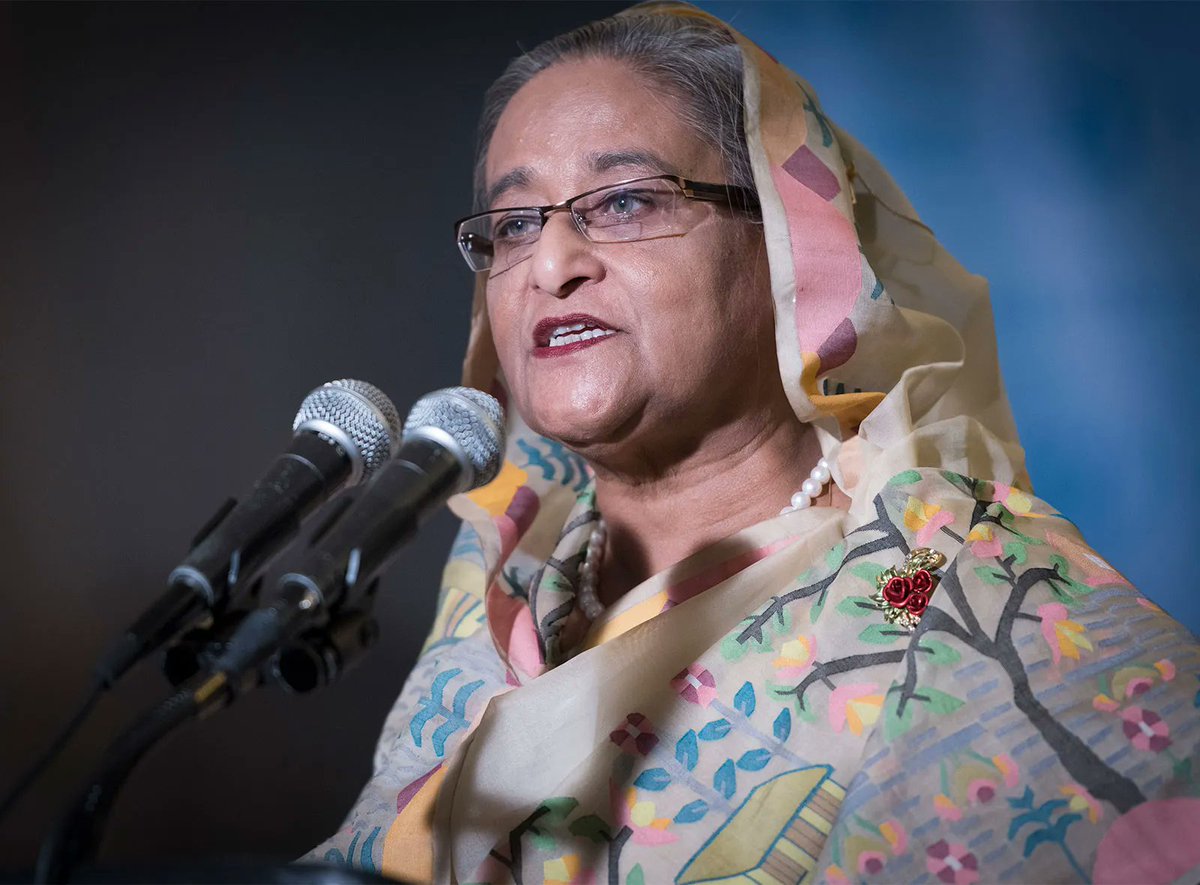 Sheikh Hasina speaks:

“My beloved countrymen,
reclaim our independence.
Safeguard our sovereignty.
Revive our democracy..”

Joy Bangla.
Joy Bangabandhu.