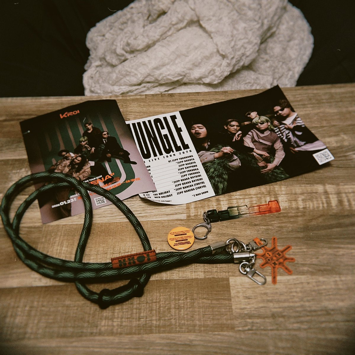 かわてぃkroiちゃんのグッズたち！！❤️‍🔥 #kroi #kroilivetour2026