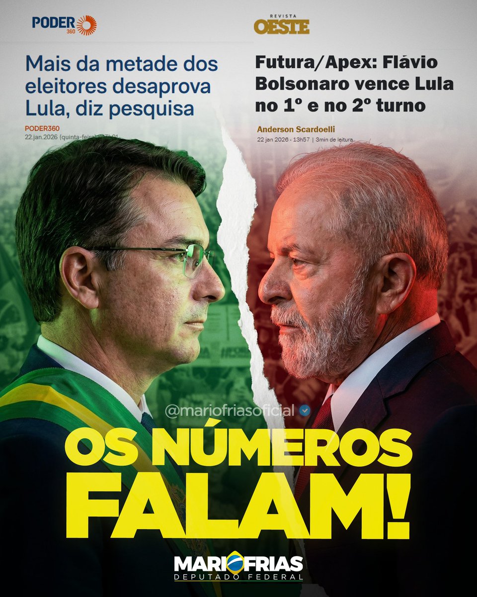 É @flaviobolsonaro presidente!