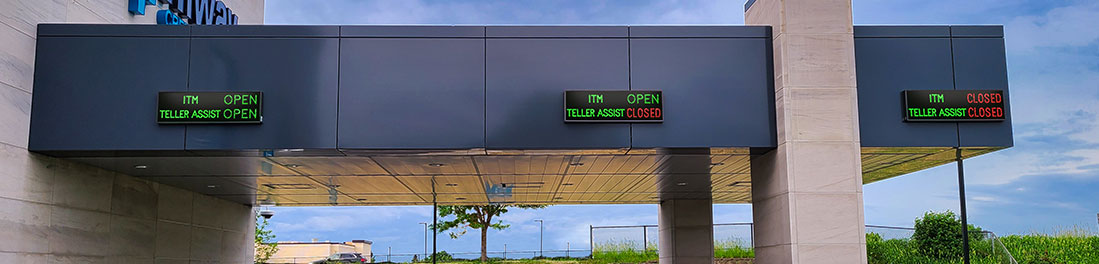 A significant part of a successful #ITM deployment in #banking #DriveThru environments is ensuring customer adoption. #LEDsigns play a significant role.

Our blog explains: bit.ly/4afPjmj