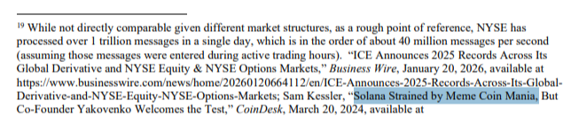 TheDamonEth's tweet image. Memecoin $Mania

The SEC just released this statement about Solana Memecoins

sec.gov/files/ctf-writ…