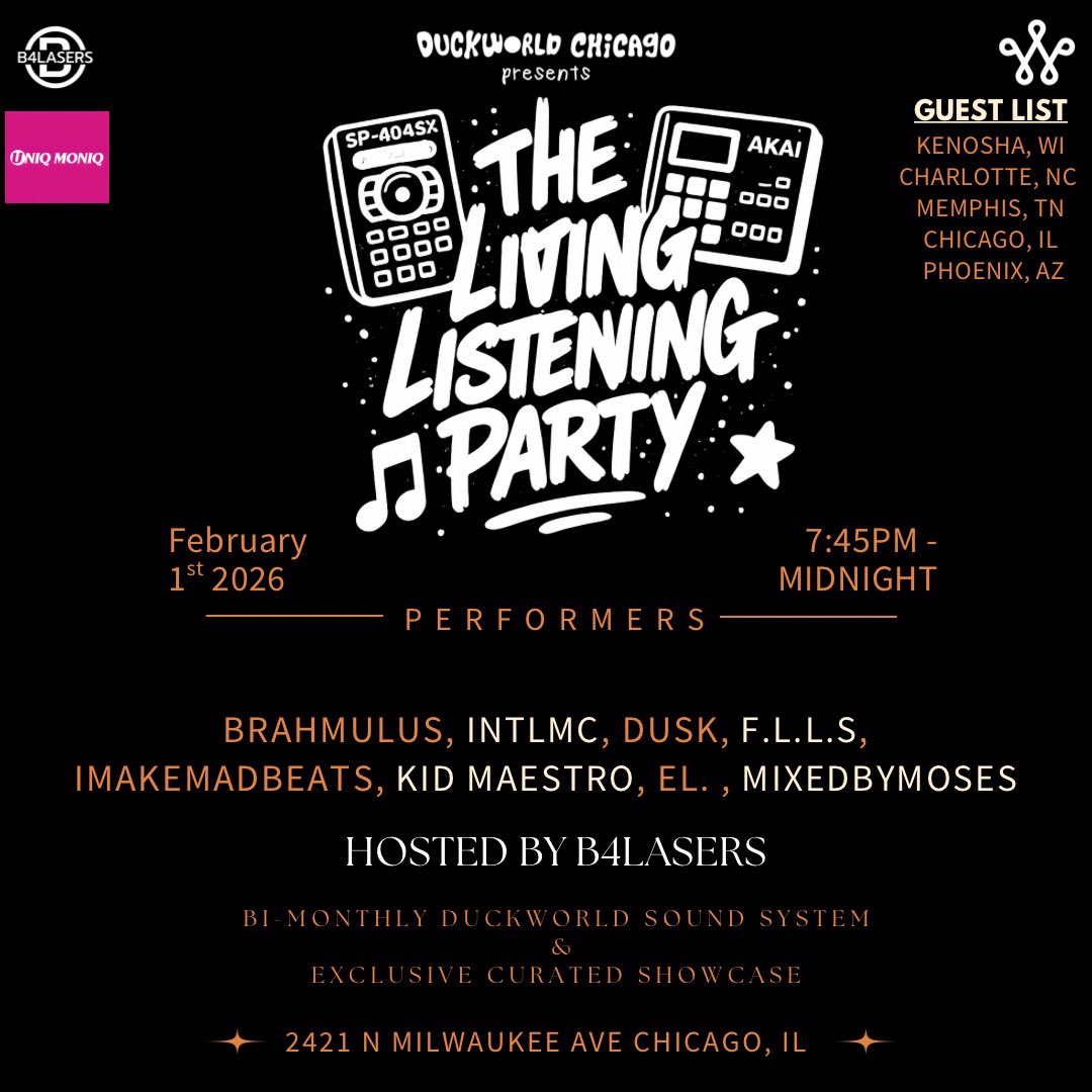 The Living Listening Party tweet media