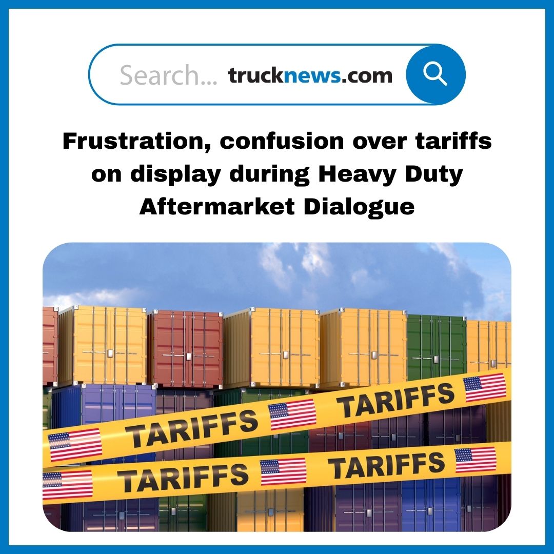Todaystrucking's tweet image. The 'T word' was the topic no one at Heavy Duty #Aftermarket Dialogue wanted to talk about, but one that couldn’t be avoided
trucknews.com/business-manag…
#tariffs #economy #trucking #trucknews