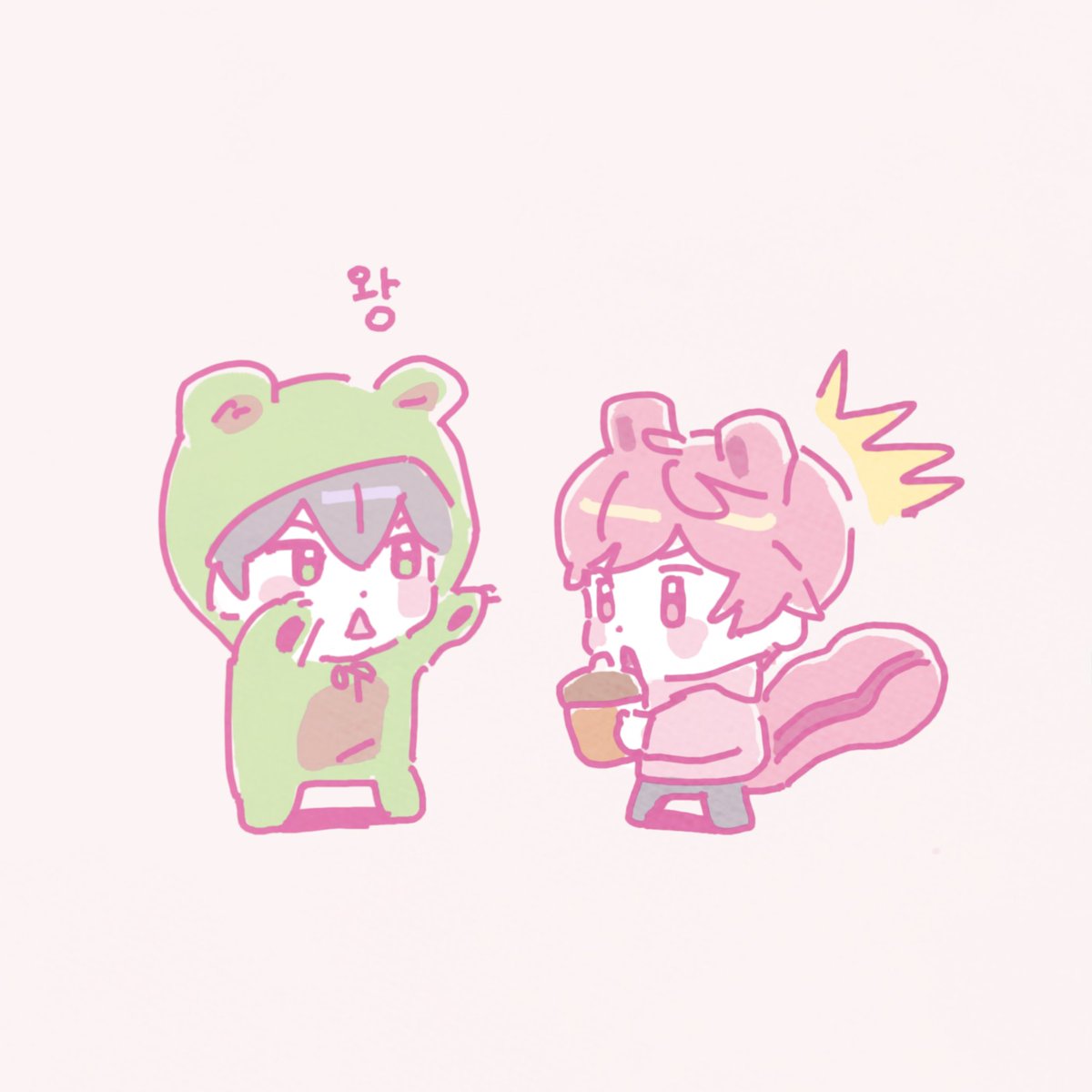 elymus55's tweet image. 왕!