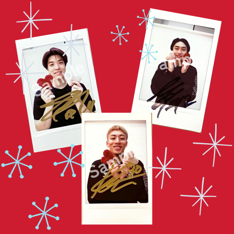 CLくじ キドフェノ 岡尾琥珀 サイン入り写真立て サイン入りチェキを一部公開／ #名古屋ダイヤモンドドルフィンズ