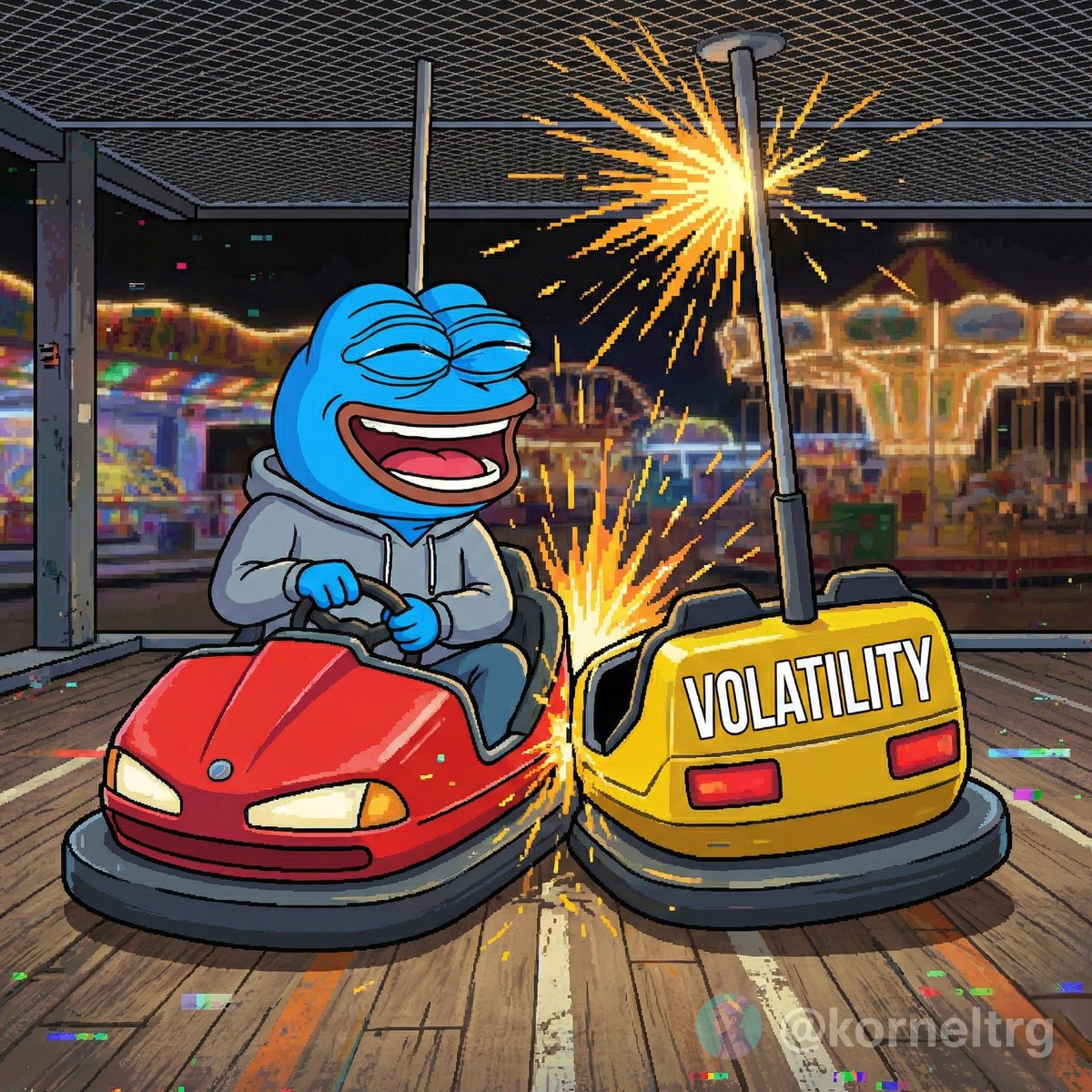 having fun and staying safe despite the market bumps on arbitrum #Arbitrum  #Web3 #Crypto #meme