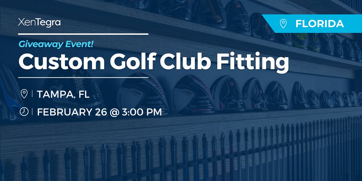 Custom-fit clubs. Real IT conversations.

Join XenTegra in Tampa for an exclusive golf fitting experience built for connection and performance.

 🔗 events.xentegra.com/260226-custom-…

 #XenTegraFL