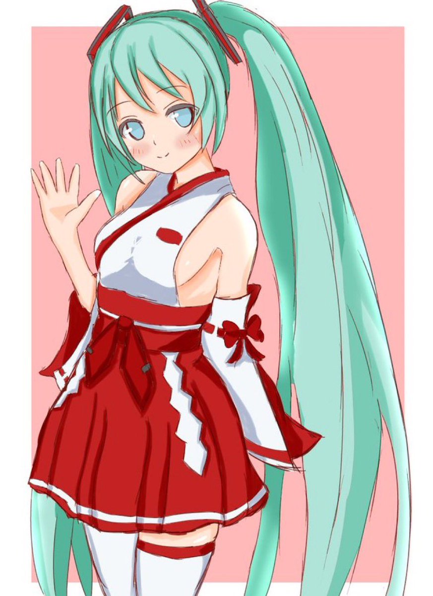 こんなミクちゃんも描いた事あります！