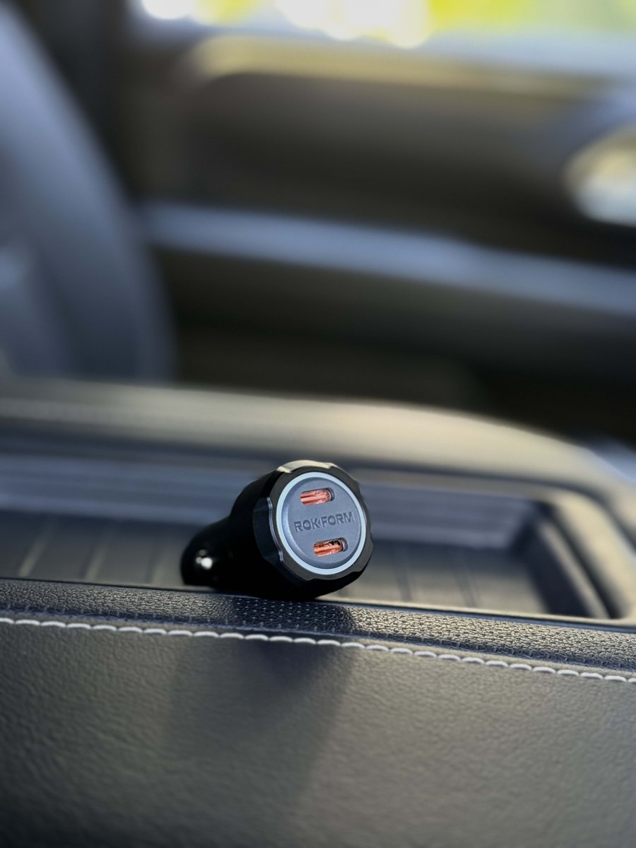 ROKFORM's tweet image. Now available. 🔥 Power up with our 30W Dual USB-C 12V Car Charger.
🔗 rokform.com/products/12v-c…
.
.
.
#rokform #caraccessories #fastcharging #usbccharger #newlaunch