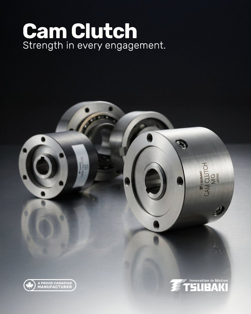 Operations that rely on backstopping or overrunning functions know that clutch failure can shut down an entire line. Tsubaki Cam Clutches are built to prevent that with durable cams, robust races, and designs tailored for high-duty industrial environments.

The unique design