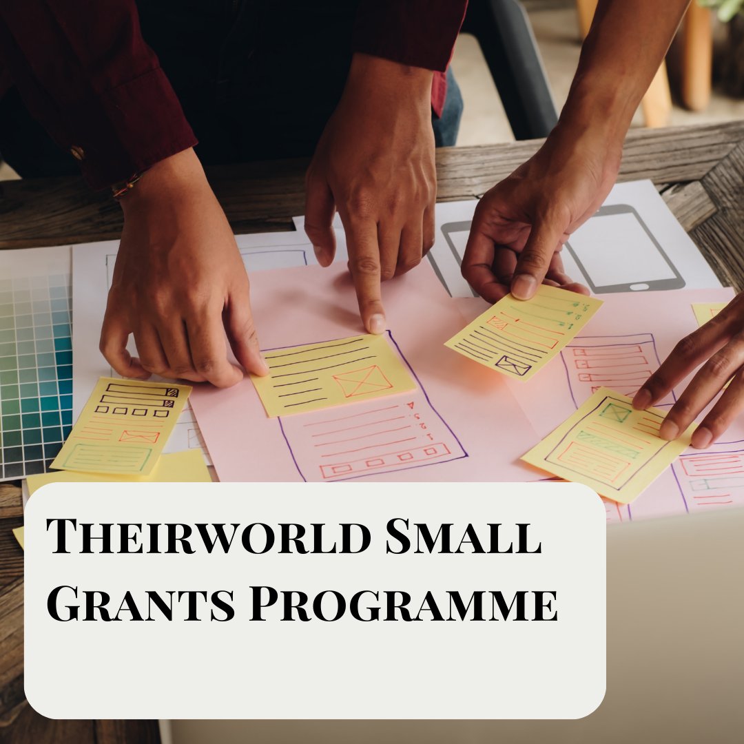 opportunitiesfy's tweet photo. Theirworld Small Grants – £1k–£10k
Fund projects improving education, skills &amp; wellbeing for children &amp; youth globally.
⏰ Deadline: 16 Feb 2026
🔗 https://t.co/XDAS03gJgc
#Theirworld #SmallGrants #EducationForAll #YouthEmpowerment https://t.co/jIVl5IGovz