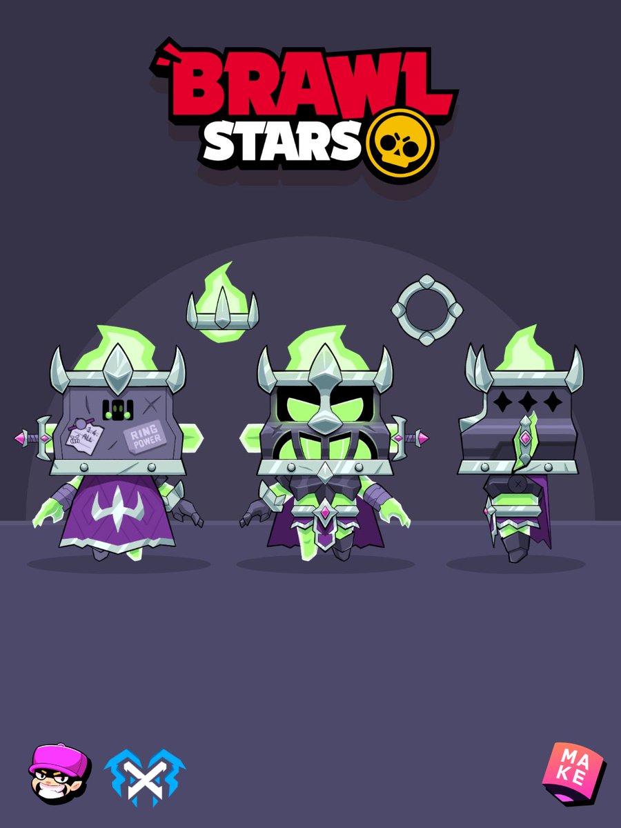 Sovereign Griff Complete Turnaround for #supercellmake 

#BrawlStars #supercell