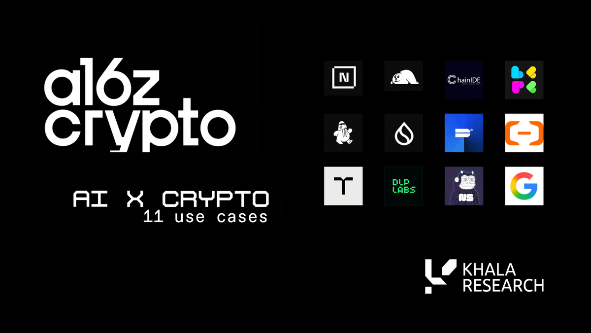 0xSammy's tweet image. A16z just published an article containing "11 Crypto x AI use cases"

I'm going one step further, and apply this to a new ecosystem each week to track progress across Crypto x AI:

Week 1: @SuiNetwork Ecosystem:

1) Persistent data and context in AI interactions

 @WalrusProtocol…
