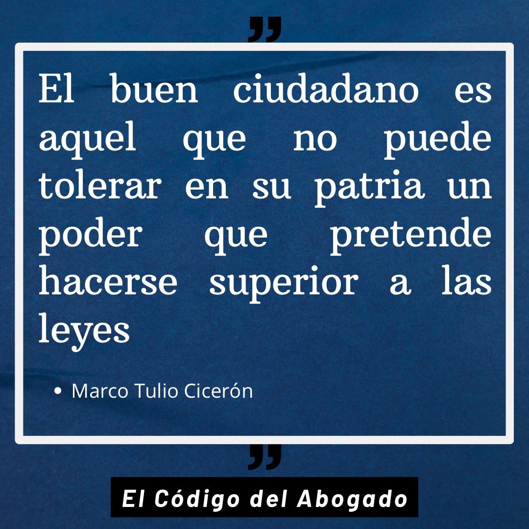 El buen ciudadano…