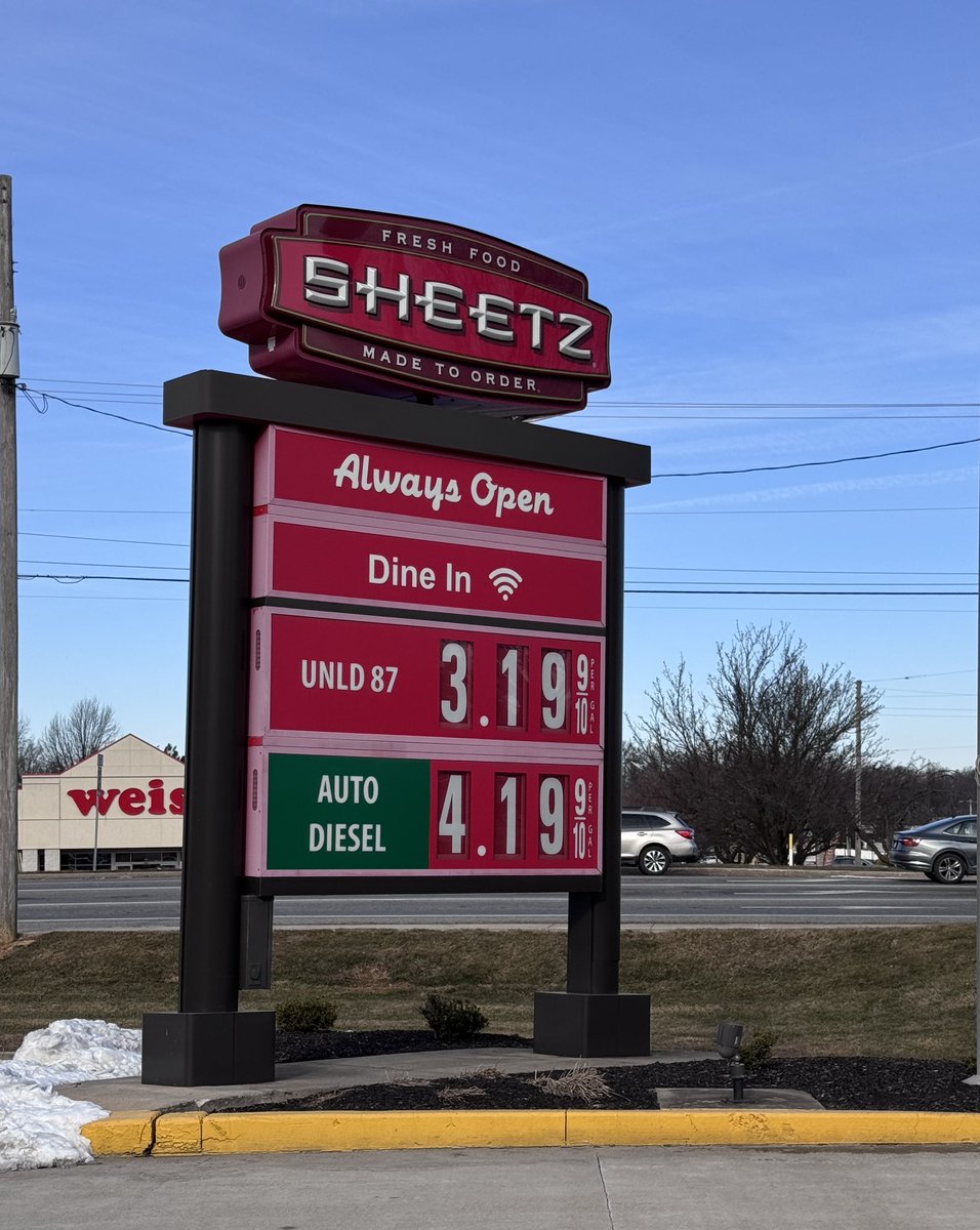 🚨FURIOUS!
Pennsylvania gas prices are a scam!

Fuel gets cheaper and the state takes it back in taxes and fees.

The roads are falling apart … so where’s the money going?

Send the DOJ and DOGE to Pennsylvania!

Mini-Minnesota RIGHT HERE!

(more posts with more PA scams to