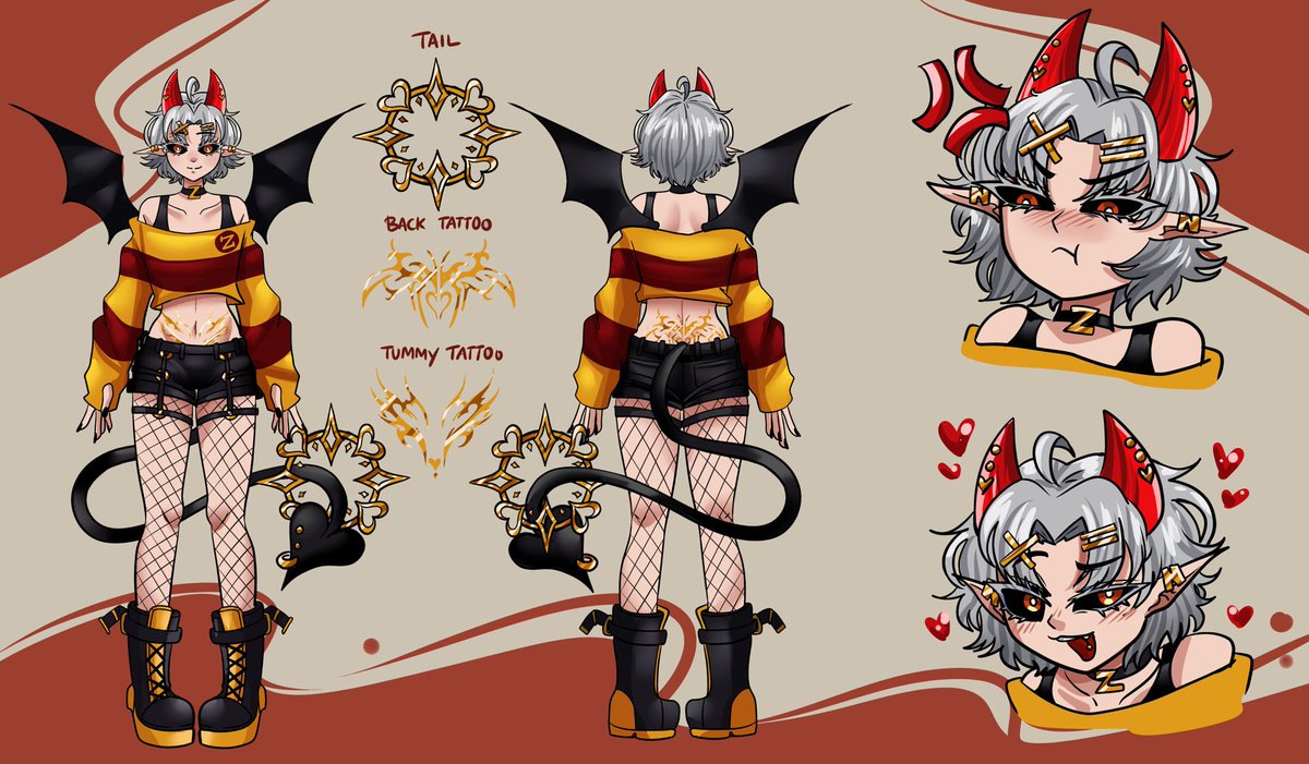 Zinger/Chili🐾😈💛 tweet media