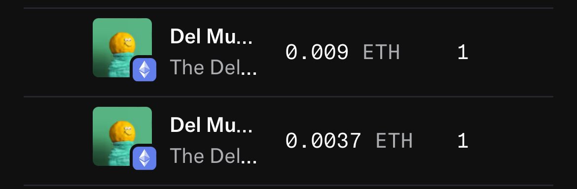 ebiweb3's tweet image. Well profit is profit #Delmundo I’m not crying @D3lMundos 😭