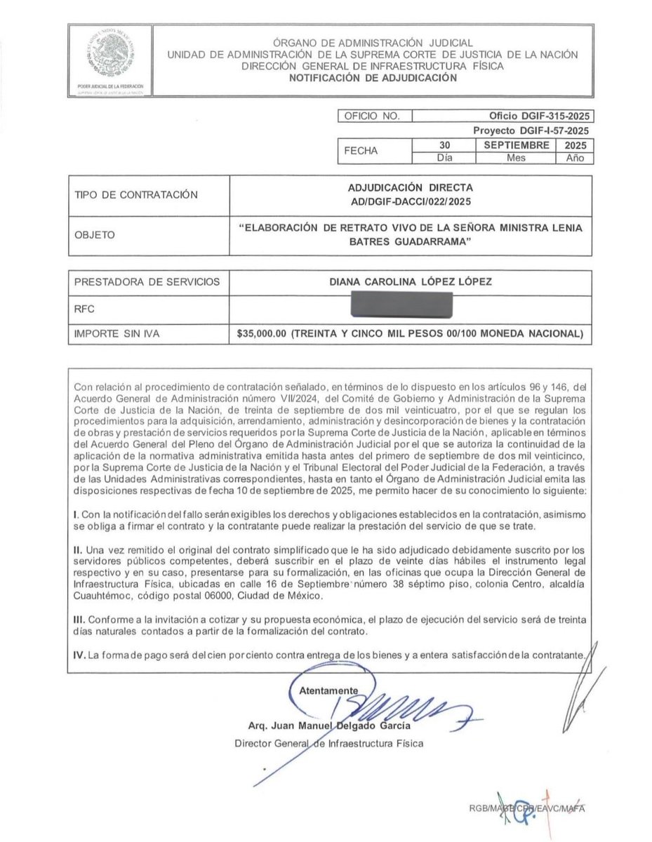 MLopezSanMartin's tweet image. Más de la "austeridad" en la Corte del Acordeón

40 mil pesos por un retrato de la ministra Lenia Batres

[📷 Vía @Libro_negro_]