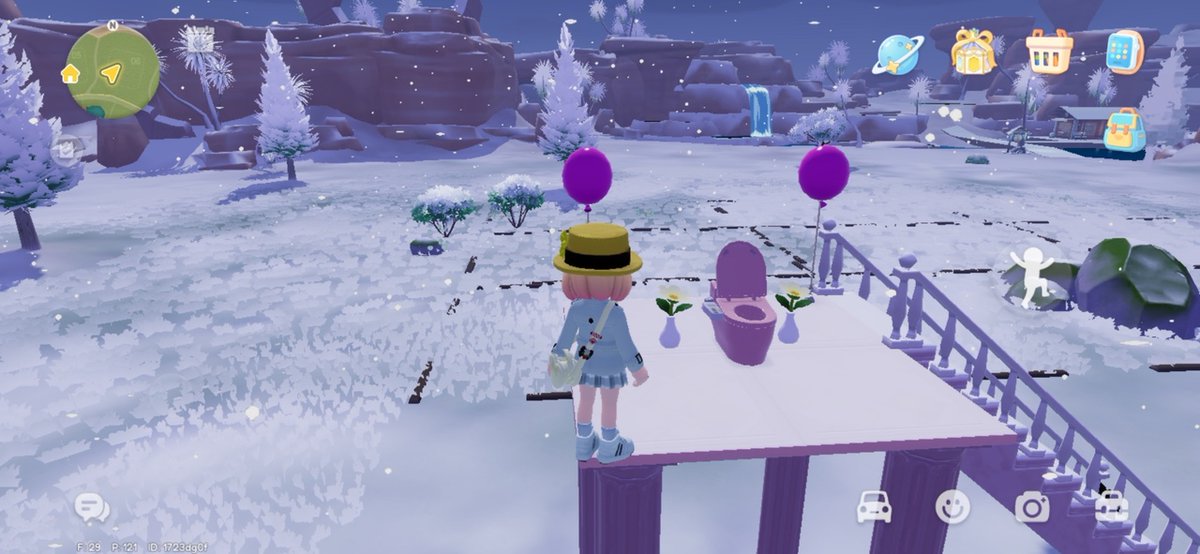 heartopiafess's tweet image. hearto! punya tetangga konsep wc nya diluar bgt ini sambil liat pemandangan?? 😭😭