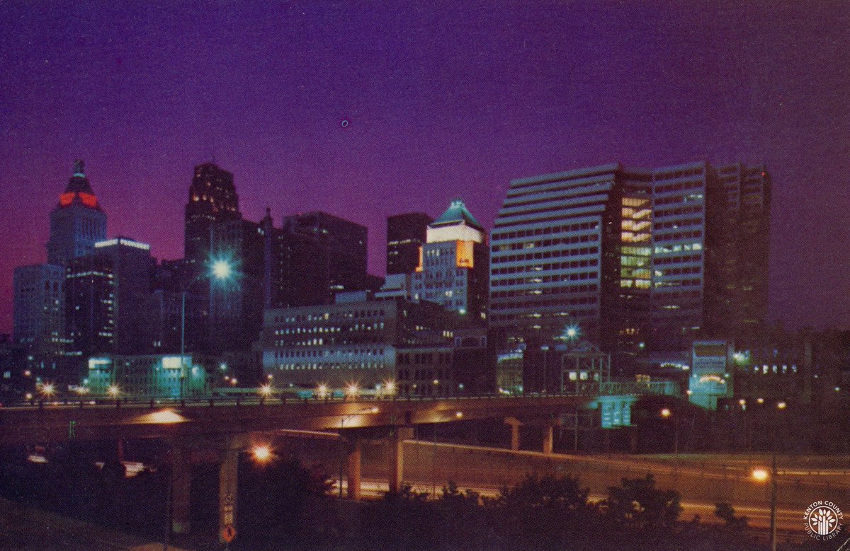 Downtown Cincinnati. 1982.