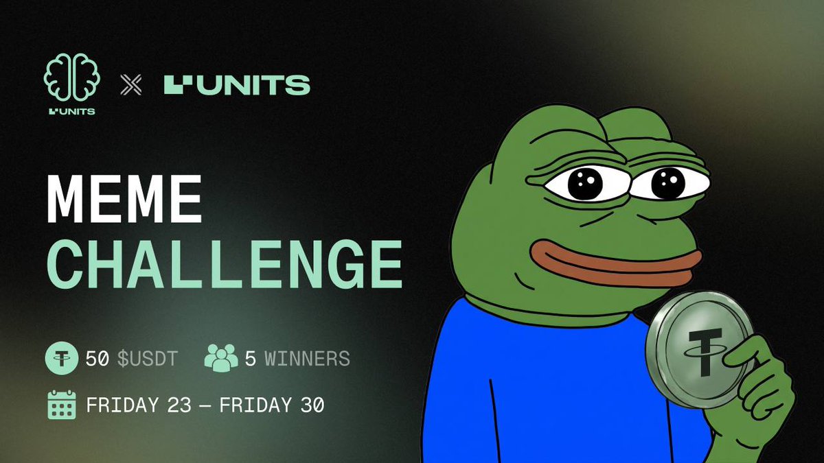Get ready for the Meme Challenge! 🔥

How to participate:
1️⃣ Follow <a href="/mindsharing_pad/">MindSharing Fun Launchpad</a> &amp; t.me/mindsharing_pad
2️⃣ Create a meme using design elements from MindSharing, Units, or the UNIT0 token.
3️⃣ Post your meme in the comments with hashtags #Units and #Meme 

🚩 To make it