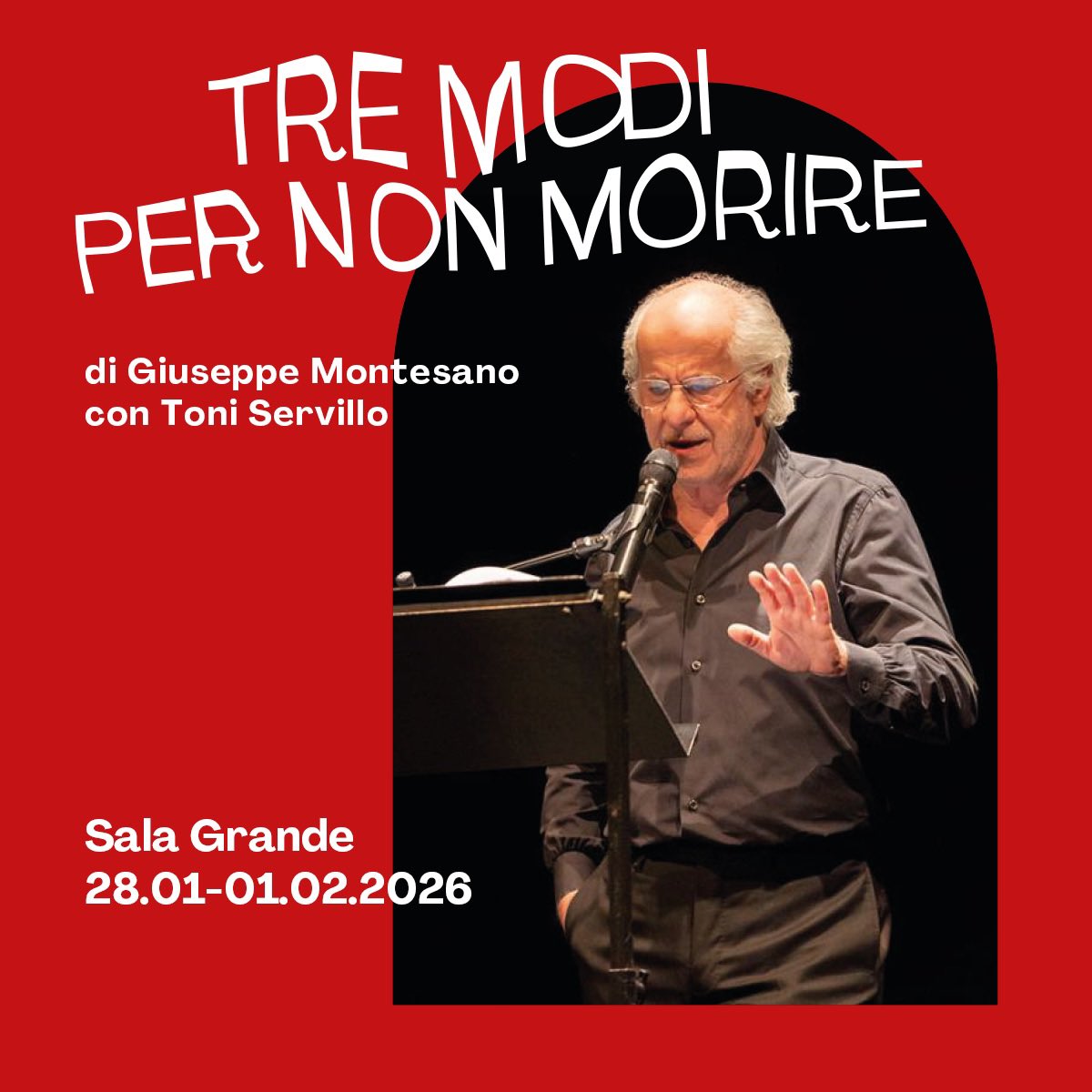 TeatroBiondo's tweet photo. Sta arrivando Toni Servillo al Teatro Biondo! https://t.co/OLn42i4ewE