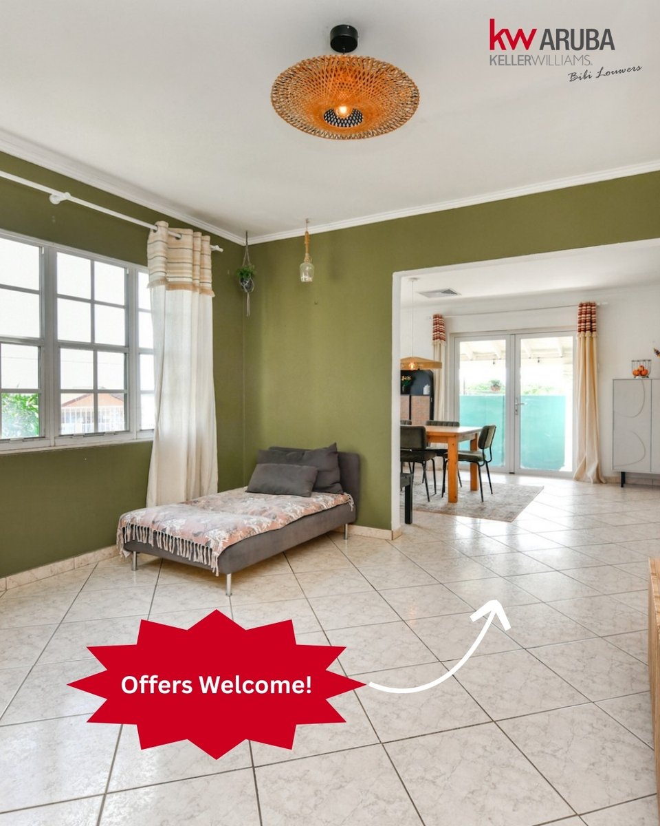 KWArubaBibi's tweet image. 𝐏𝐚𝐫𝐚𝐝𝐞𝐫𝐚 𝟕𝟕𝐀 🌴🏡
Spacious home on 777m² long-lease land + brand-new 35m² pool &amp;amp; gazebo, plus separate 1BR apartment (rental/guests). Central Paradera.

📩 DM or call +2975697343
#ArubaRealEstate #Paradera #TropicalLiving