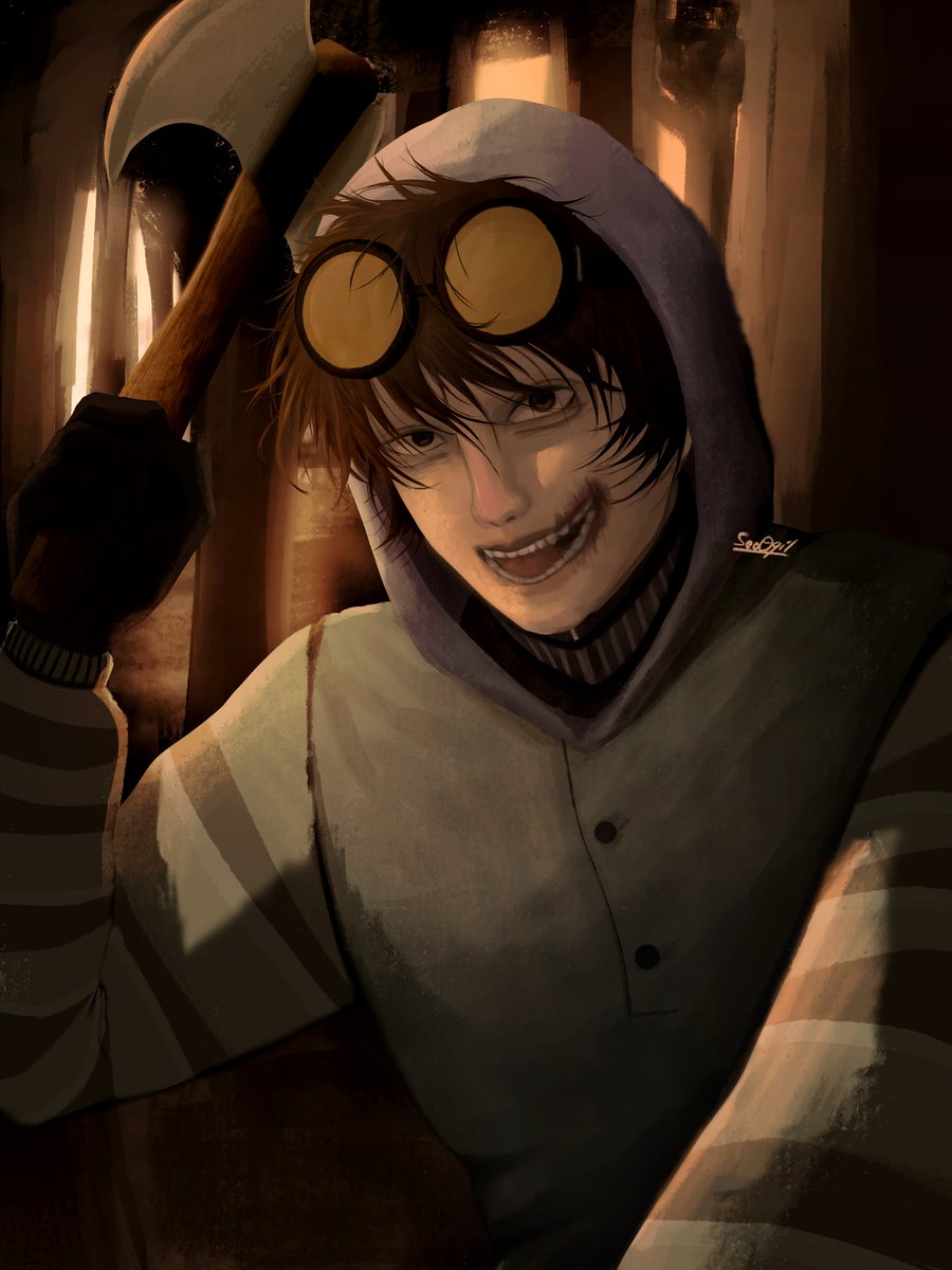 _seoOgil's tweet photo. #TicciToby #fanart #creepypasta https://t.co/ac0nsOo8fo