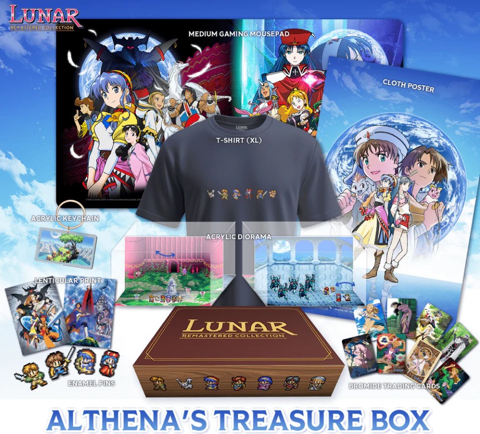 TokyoGameStory's tweet photo. La magnifique édition limitée de Lunar [Althena's Treasure Box] est enfin disponible 😍

Attention, le jeu n'est pas inclus

▶️ https://t.co/2MjGPIelvo
⏩ https://t.co/Jjf3FQ8WVv

#Gamenews #Videogames #Switch #retrogaming #Jeuxvidéo #PS5 #PS4 #PS5 #NintendoSwitch #Lunar #RPG https://t.co/NOCy0Ry4y5