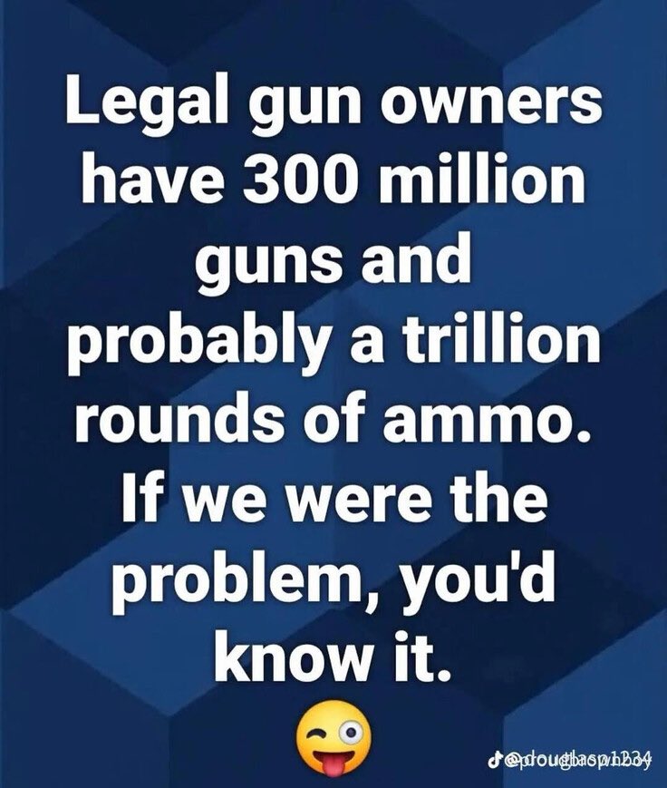 Not so subtle reminder. 

Long live the 2nd Amendment!