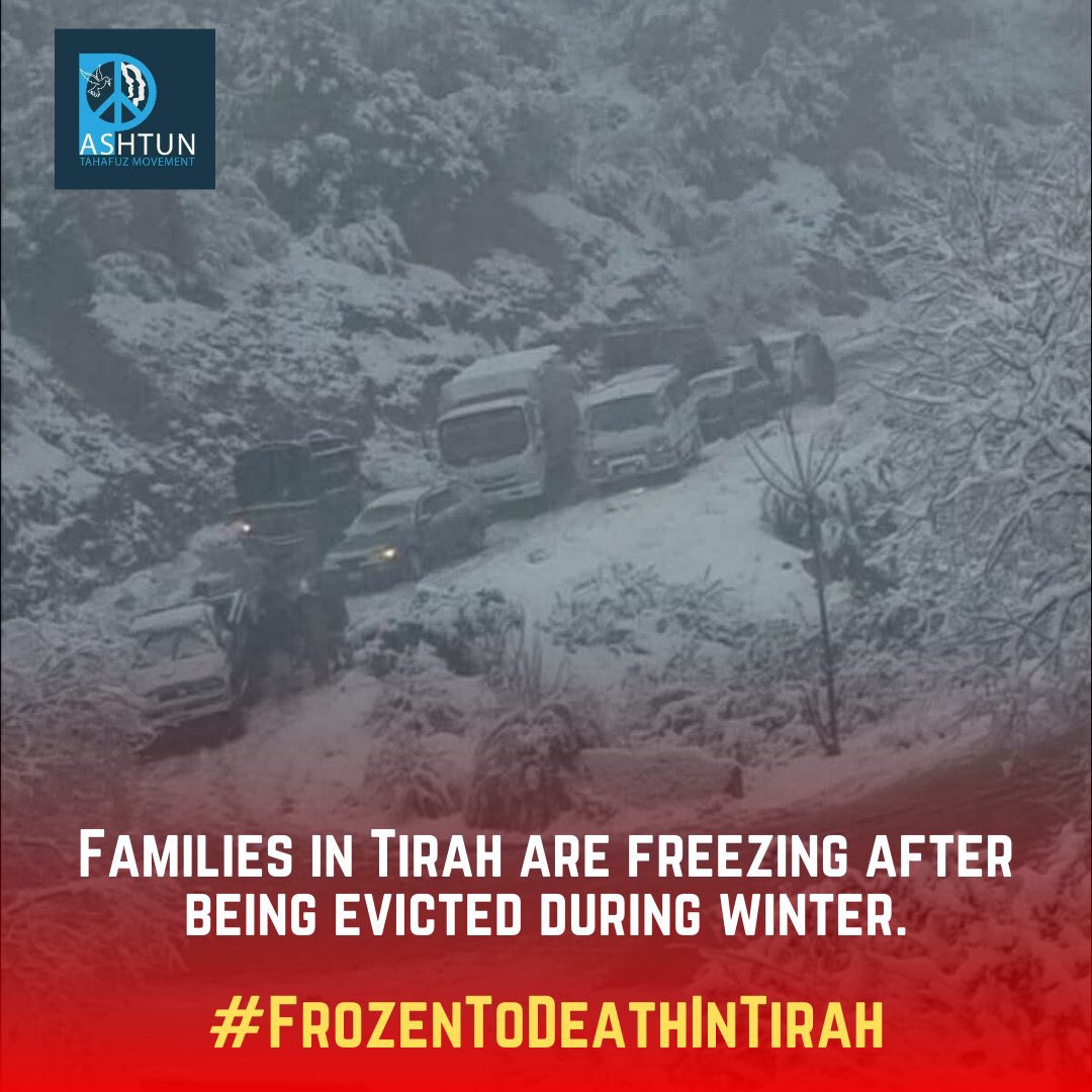 In #TirahValley innocent women cradle their freezing children as snow buries their shattered lives. This suffering is not natural it’s manmade, forced by cruelty and neglect. The world must rise for the voiceless Pashtuns

#PTMCanada #FrozenToDeathInTirah #PashtunLivesMatter