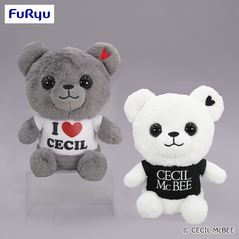 ☆セシルマクビー CECIL McBEE スーパーロマンチック ブラック テディベア マスコット ストラップ 2個 箱付 CECIL McBEE（ セシルマクビー）の「【CECIL McBEE / セシルマクビー】 ベアランチトート WEB限定（トートバッグ）」 - WEAR CECIL McBEE ホワイトクママスコット