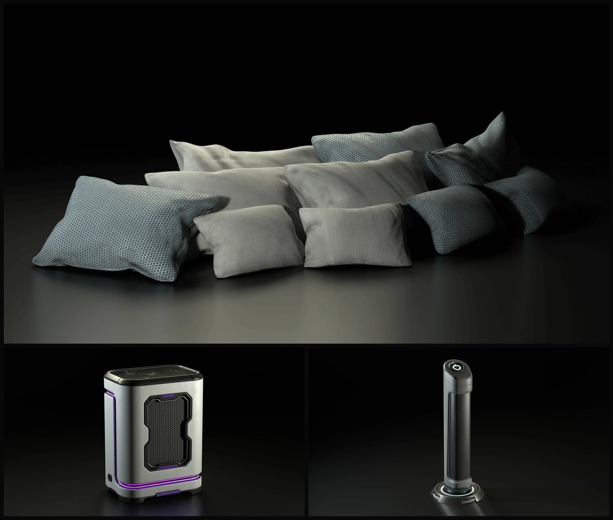 the SPARQ 3D artists are putting in work

hundreds of composable assets and thousands in the pipeline for our asset library

grab a base, tweak materials/style, spin up as many variations as you need

experiment freely and build immediately