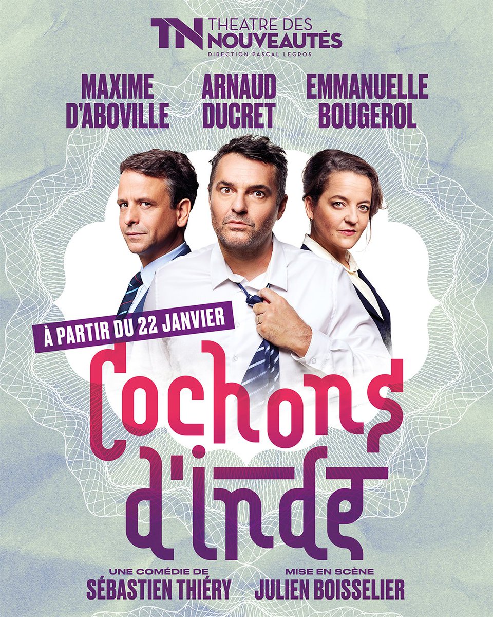 agenceodw's tweet photo. Nouvelle année, nouvelle rentrée pour les théâtres du Groupe Pascal Legros 🎭
2026 démarre fort :
Deuxième Partie, Cochons d’Inde et la prolongation de Mon jour de chance.
Rideau levé 👏 https://t.co/tEZfCStHuw