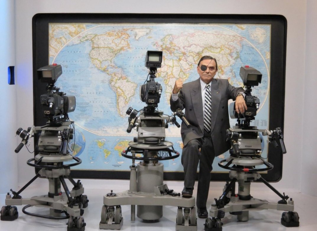 abogadoduartej's tweet photo. Genio del periodismo y uno de los más preparados comunicadores y maestro de la geopolítica cuando no existía el internet, uruguayo que dedico su vida a su segundo gentilicio Venezuela un icono de la televisión venezolana #WalterMartinez en paz descanse genio https://t.co/NJp92jOlOj