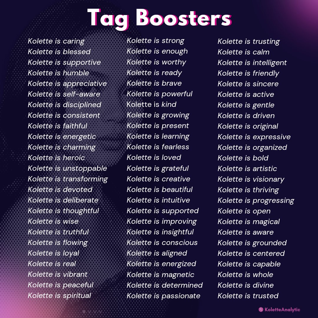 KOLETTE ANALYTIC tweet media